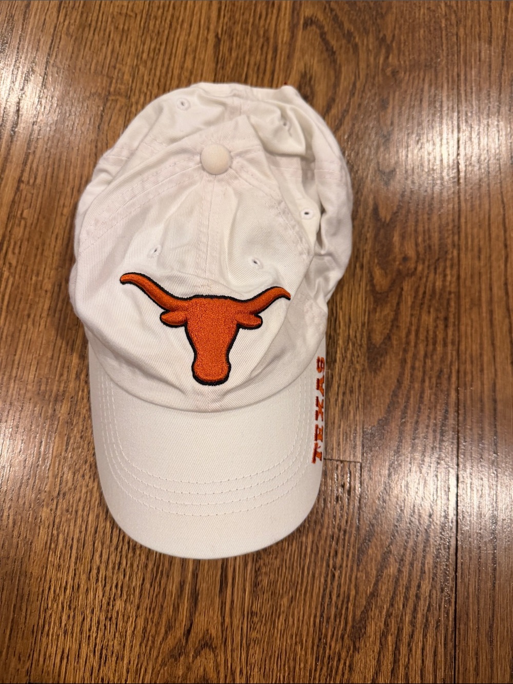 University of Texas Longhorns white and orange hat one size